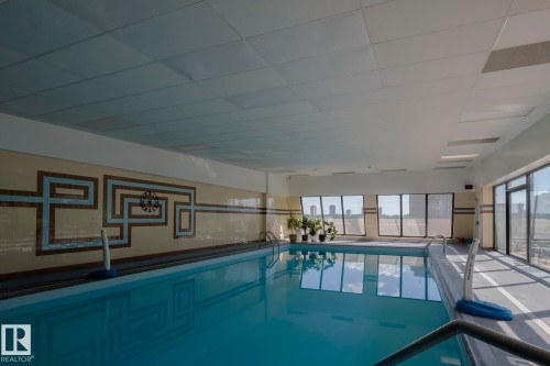 702 9923 103 Street, Edmonton, AB - Indoor Photo Showing Other Room With In Ground Pool