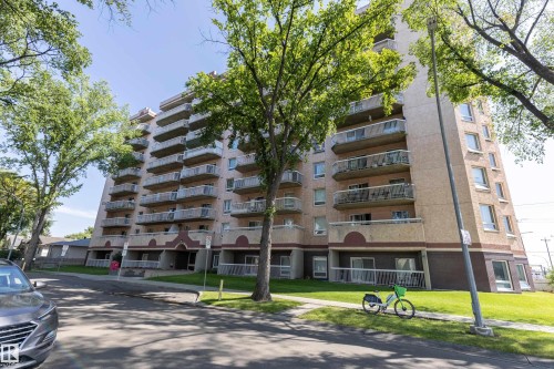 407 11211 85 Street, Edmonton, AB - Outdoor With Balcony With Facade