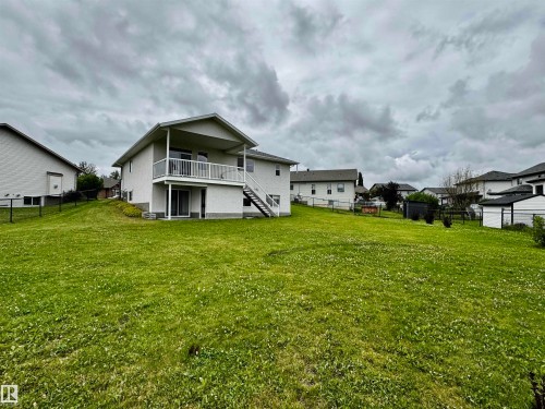 3806 44A Avenue, Drayton Valley, AB - Outdoor With Deck Patio Veranda With Backyard With Exterior