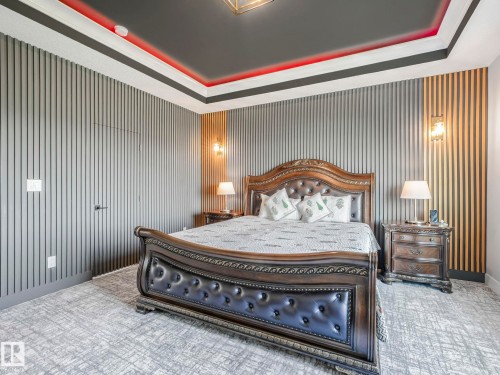 Bedroom featuring a raised ceiling - 15 Elwyck Gate, Spruce Grove, AB - Indoor Photo Showing Bedroom