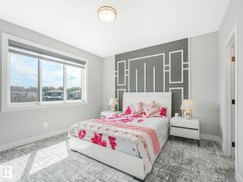 Bedroom featuring baseboards - 15 Elwyck Gate, Spruce Grove, AB - Indoor Photo Showing Bedroom