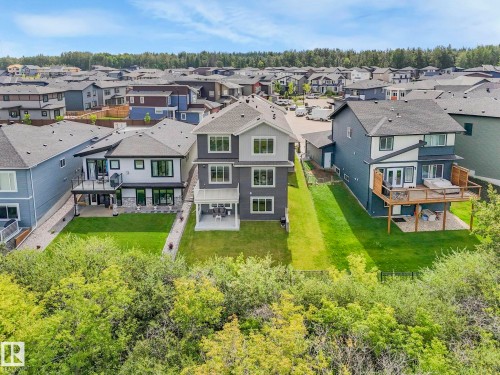 Aerial view of residential area - 15 Elwyck Gate, Spruce Grove, AB - Outdoor