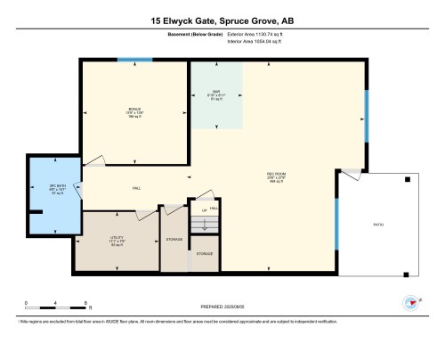 View of home floor plan - 15 Elwyck Gate, Spruce Grove, AB - Other