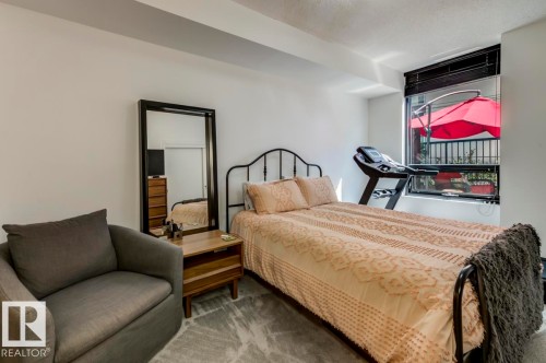 205 11933 Jasper Avenue, Edmonton, AB - Indoor Photo Showing Bedroom