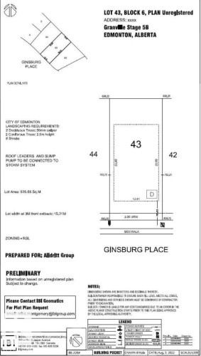 View of miscellaneous listing collateral - 4112 Ginsburg Place, Edmonton, AB - Other