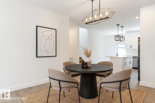 7906 75 Street, Edmonton, AB - Indoor Photo Showing Dining Room
