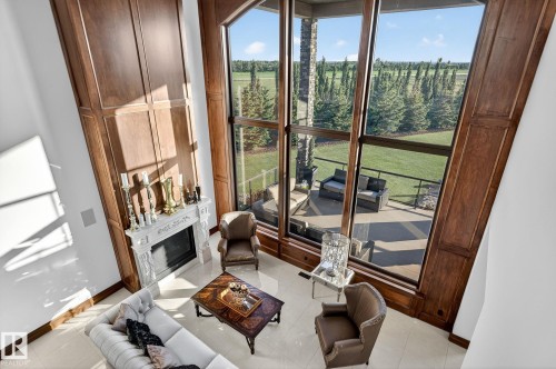 53524 Range Road 263A, Rural Sturgeon County, AB - Indoor With Fireplace