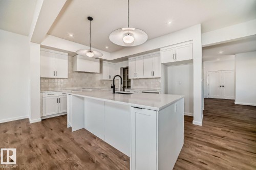 1365 Ainslie Wynd, Edmonton, AB - Indoor Photo Showing Kitchen With Upgraded Kitchen