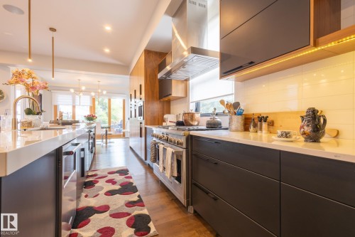 14027 91A Avenue, Edmonton, AB - Indoor Photo Showing Kitchen With Upgraded Kitchen