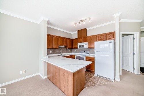 423 8528 82 Avenue, Edmonton, AB - Indoor Photo Showing Kitchen