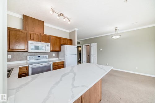 423 8528 82 Avenue, Edmonton, AB - Indoor Photo Showing Kitchen