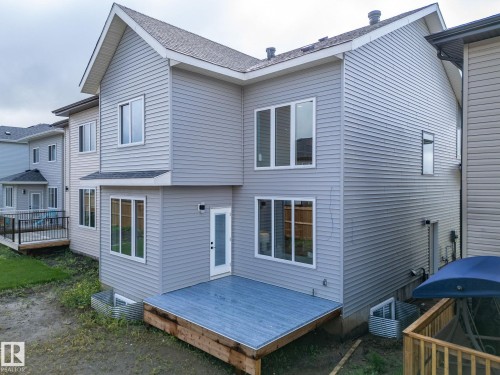 341 Roberts Wynd, Leduc, AB - Outdoor With Deck Patio Veranda With Exterior