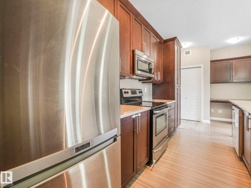 416 2588 Anderson Way, Edmonton, AB - Indoor Photo Showing Kitchen With Stainless Steel Kitchen