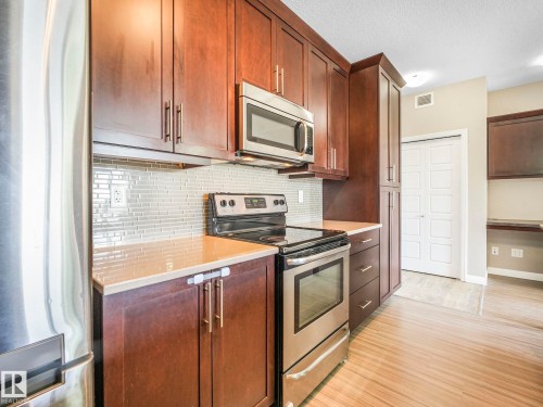 416 2588 Anderson Way, Edmonton, AB - Indoor Photo Showing Kitchen With Stainless Steel Kitchen