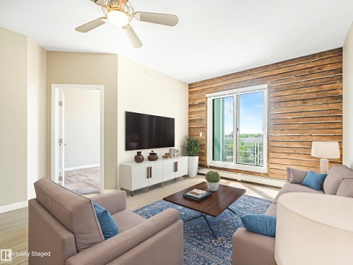 416 2588 Anderson Way, Edmonton, AB - Indoor Photo Showing Living Room