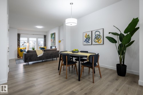 58 Covell Common, Spruce Grove, AB - Indoor Photo Showing Dining Room