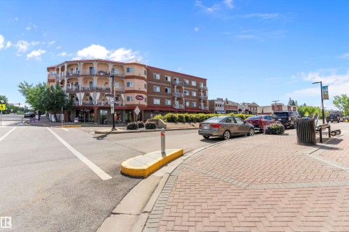 407 5 Perron Street, St. Albert, AB - Outdoor With Balcony With Facade