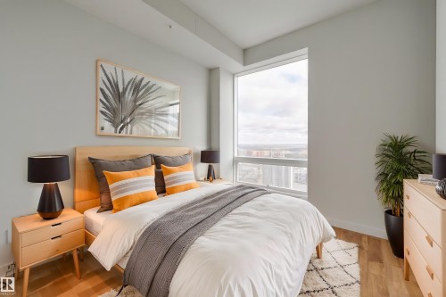3704 10360 102 Street, Edmonton, AB - Indoor Photo Showing Bedroom