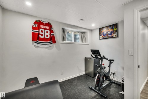 3733 12 Street, Edmonton, AB - Indoor Photo Showing Gym Room