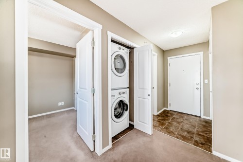 418 3315 James Mowatt Trail, Edmonton, AB - Indoor Photo Showing Laundry Room