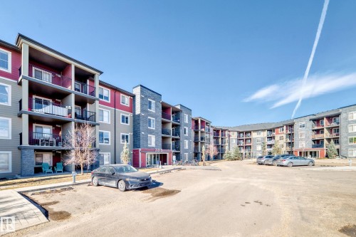 418 3315 James Mowatt Trail, Edmonton, AB - Outdoor With Balcony With Facade