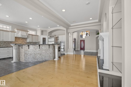 16103 89 Street, Edmonton, AB - Indoor Photo Showing Kitchen With Upgraded Kitchen