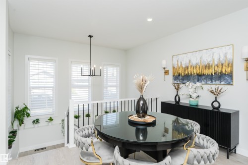 7343 179 Avenue, Edmonton, AB - Indoor Photo Showing Dining Room
