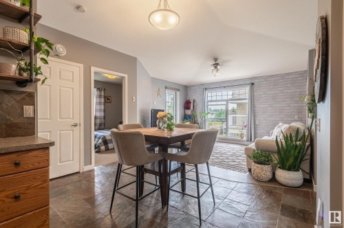 50 150 Edwards Drive, Edmonton, AB - Indoor Photo Showing Dining Room