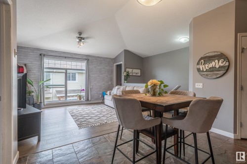 50 150 Edwards Drive, Edmonton, AB - Indoor Photo Showing Dining Room