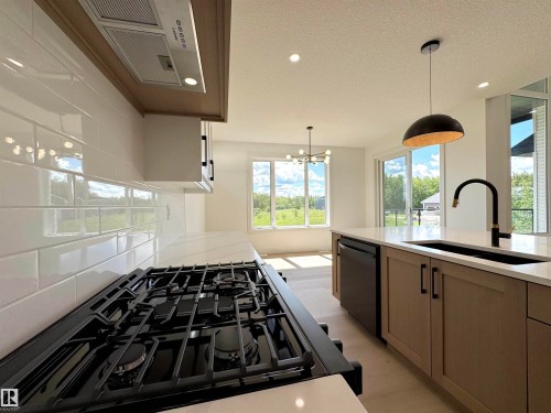90 50205 Rge Road 232, Rural Leduc County, AB - Indoor Photo Showing Kitchen With Upgraded Kitchen
