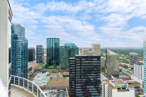 3402 10152 104 Street, Edmonton, AB - Outdoor With View