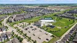 Aerial overview of property's location with nearby suburban area - 