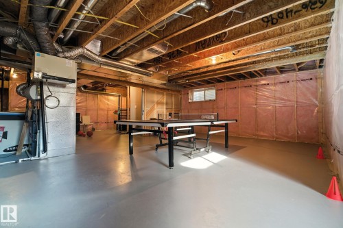3875 Agar Green, Edmonton, AB - Indoor Photo Showing Basement