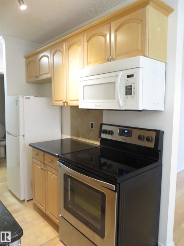 102 10547 83 Avenue, Edmonton, AB - Indoor Photo Showing Kitchen