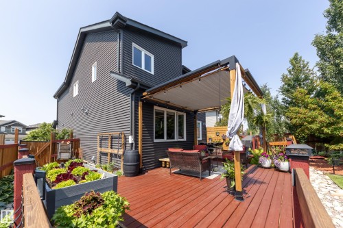 3721 Parker Court, Edmonton, AB - Outdoor With Deck Patio Veranda With Exterior