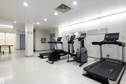 1809 10149 Saskatchewan Drive, Edmonton, AB - Indoor Photo Showing Gym Room