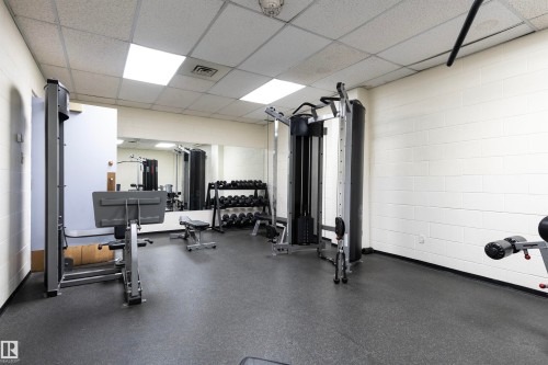 1809 10149 Saskatchewan Drive, Edmonton, AB - Indoor Photo Showing Gym Room