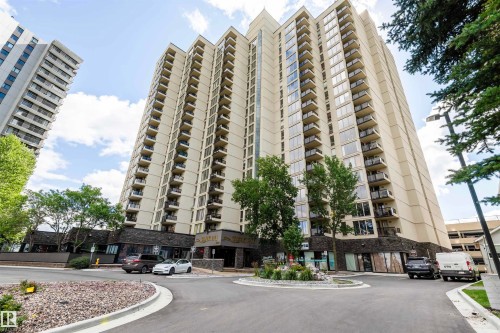 1809 10149 Saskatchewan Drive, Edmonton, AB - Outdoor With Facade