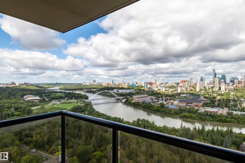 1809 10149 Saskatchewan Drive, Edmonton, AB - Outdoor With View