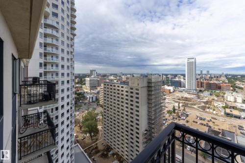 2506 10180 104 Street, Edmonton, AB - Outdoor With Balcony