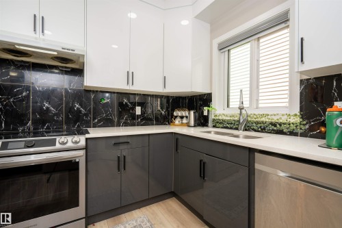 1767 26A Street, Edmonton, AB - Indoor Photo Showing Kitchen With Double Sink
