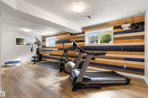 8432 Twp Road 502, Rural Brazeau County, AB - Indoor Photo Showing Gym Room