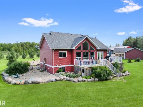 8432 Twp Road 502, Rural Brazeau County, AB - Outdoor With Deck Patio Veranda