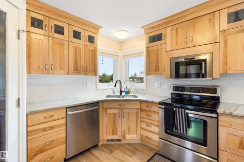 8432 Twp Road 502, Rural Brazeau County, AB - Indoor Photo Showing Kitchen With Stainless Steel Kitchen With Double Sink