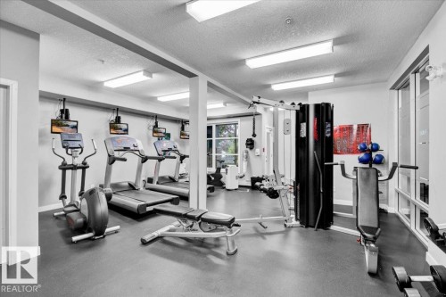 315 2584 Anderson Way, Edmonton, AB - Indoor Photo Showing Gym Room