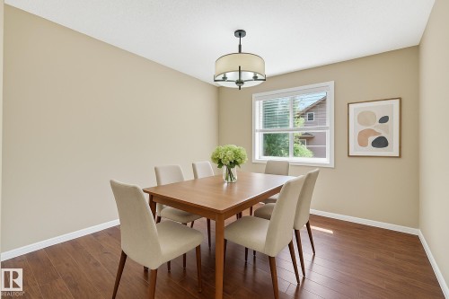 11005 162A Avenue, Edmonton, AB - Indoor Photo Showing Dining Room