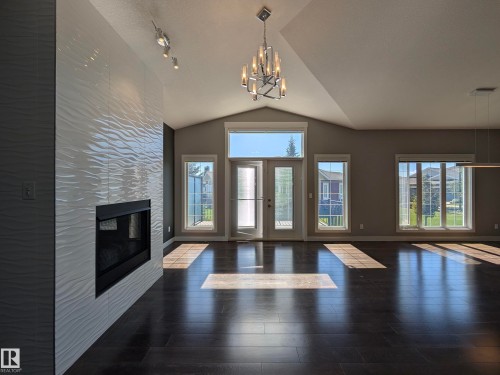 34 3090 Cameron Heights Way, Edmonton, AB - Indoor With Fireplace