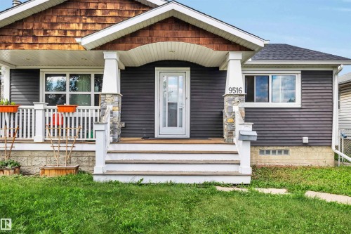 9516 63 Avenue, Edmonton, AB - Outdoor With Deck Patio Veranda