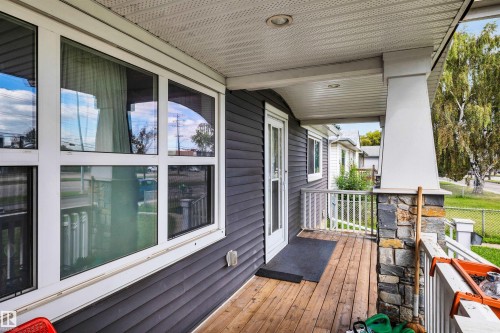 9516 63 Avenue, Edmonton, AB - Outdoor With Deck Patio Veranda With Exterior