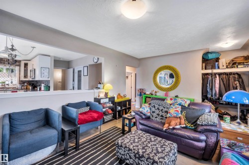 9516 63 Avenue, Edmonton, AB - Indoor Photo Showing Living Room